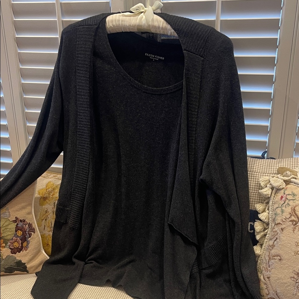 A 2 piece Eileen Fisher Sweater Set lovely wear anywhere
